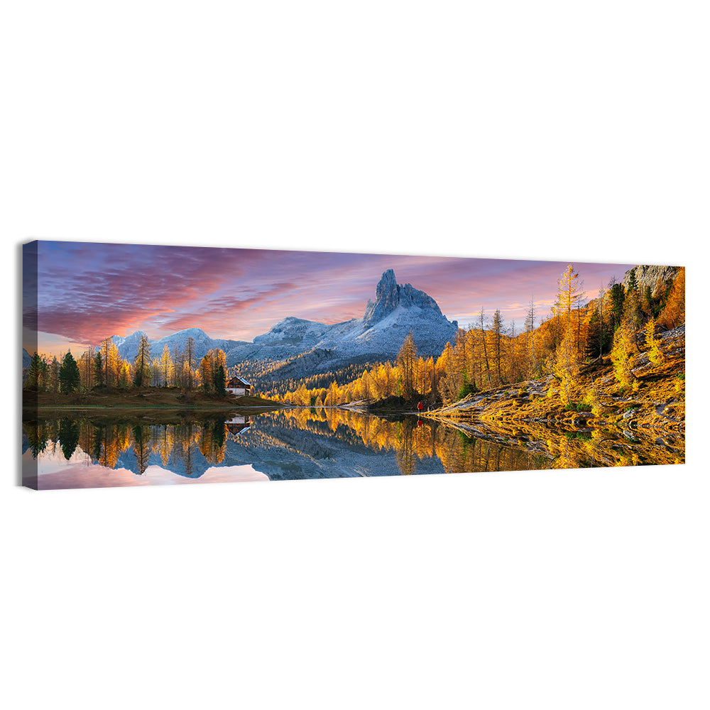 Lago Di Federa, Dolomites Sunset Wall Art