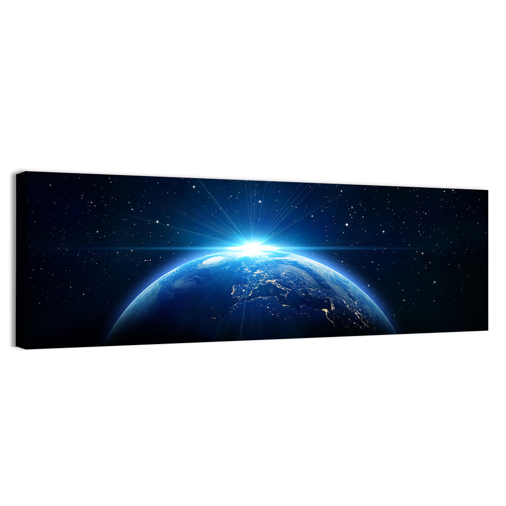 Earth From Space Wall Art