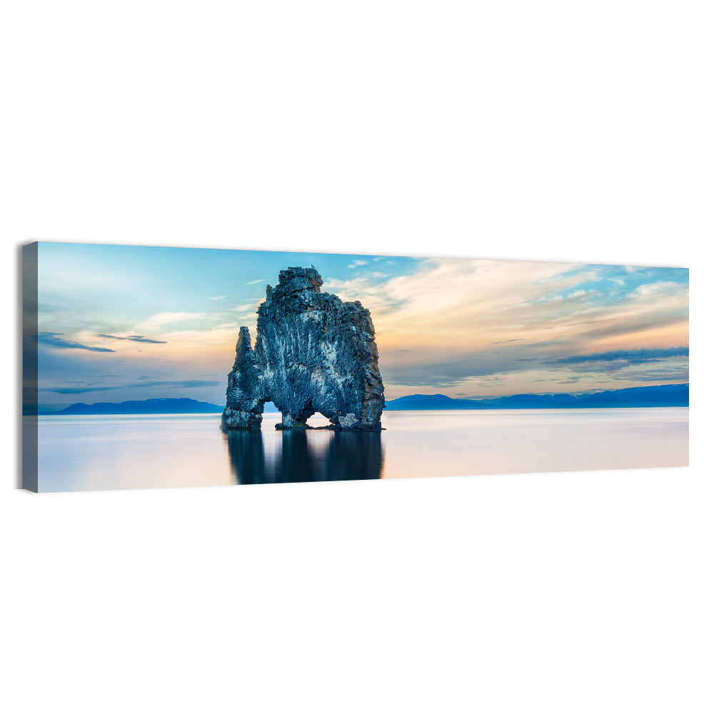 Hvítserkur Sea Stack, Hvammstangi Iceland Wall Art