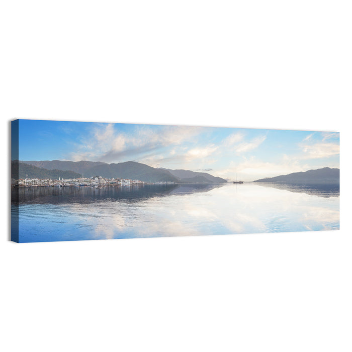 Marmaris Embankment, Turkey Wall Art as a canvas print