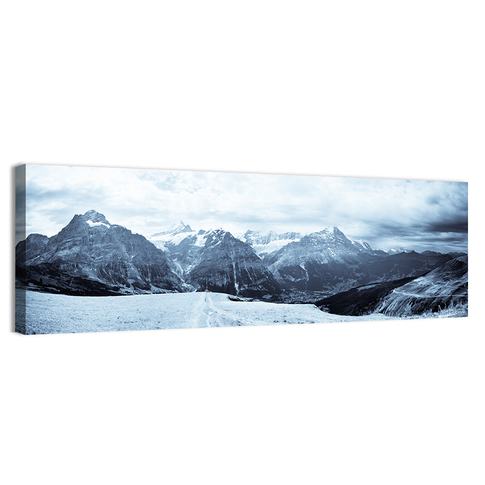 Jungfrau Mountain Peaks Wall Art