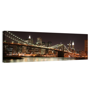 Brooklyn Bridge & Manhattan Skyline Wall Art