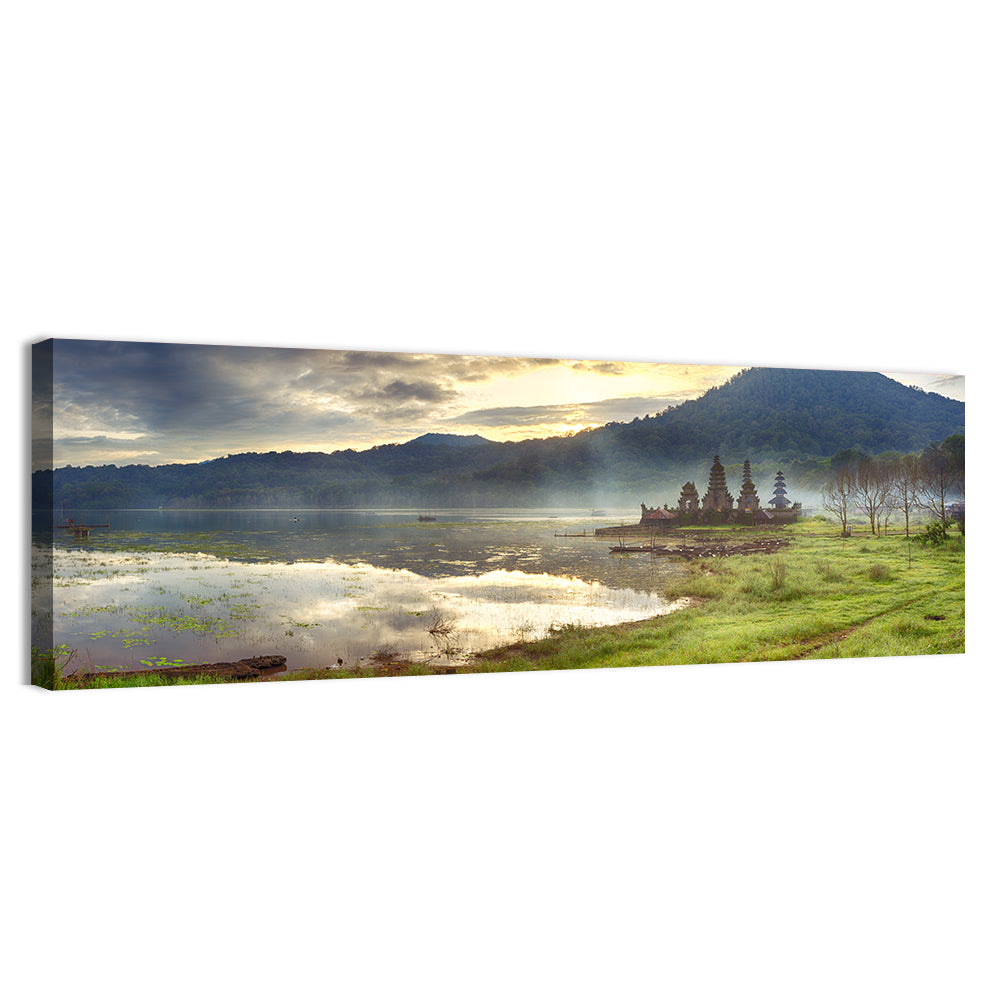 Pura Ulun Danu Beratan Reflection Wall Art