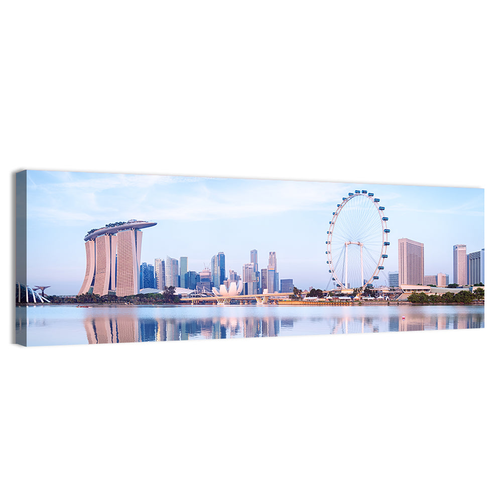 Singapore Marina Bay Skyline Wall Art