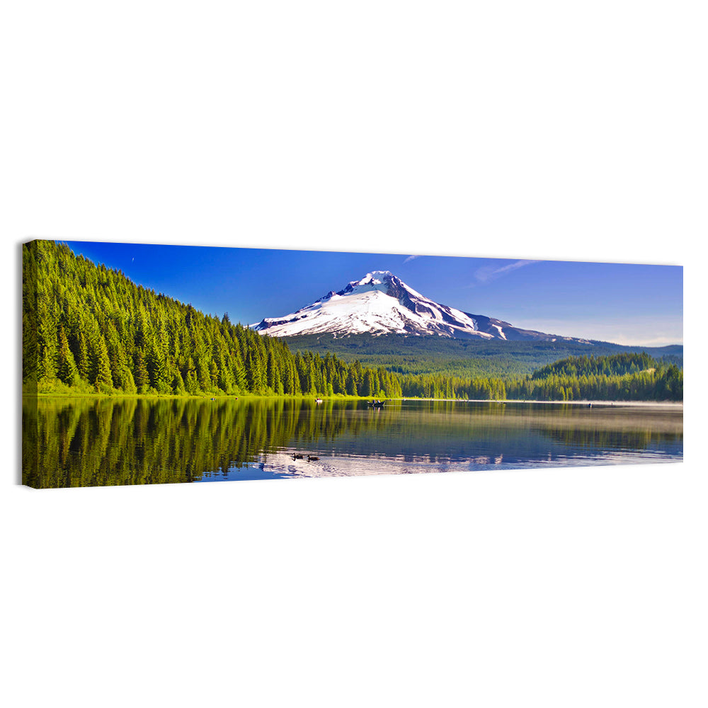 Mt Hood Reflected in Trillium Lake Wall Art