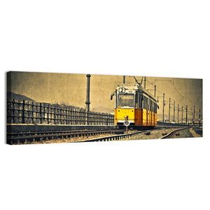The Tram On Track Wall Art