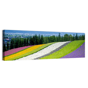 Lavender Garden In Fulano Hokkaido Wall Art