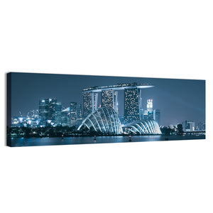 Singapore Skyscaper In Marina Bay Wall Art