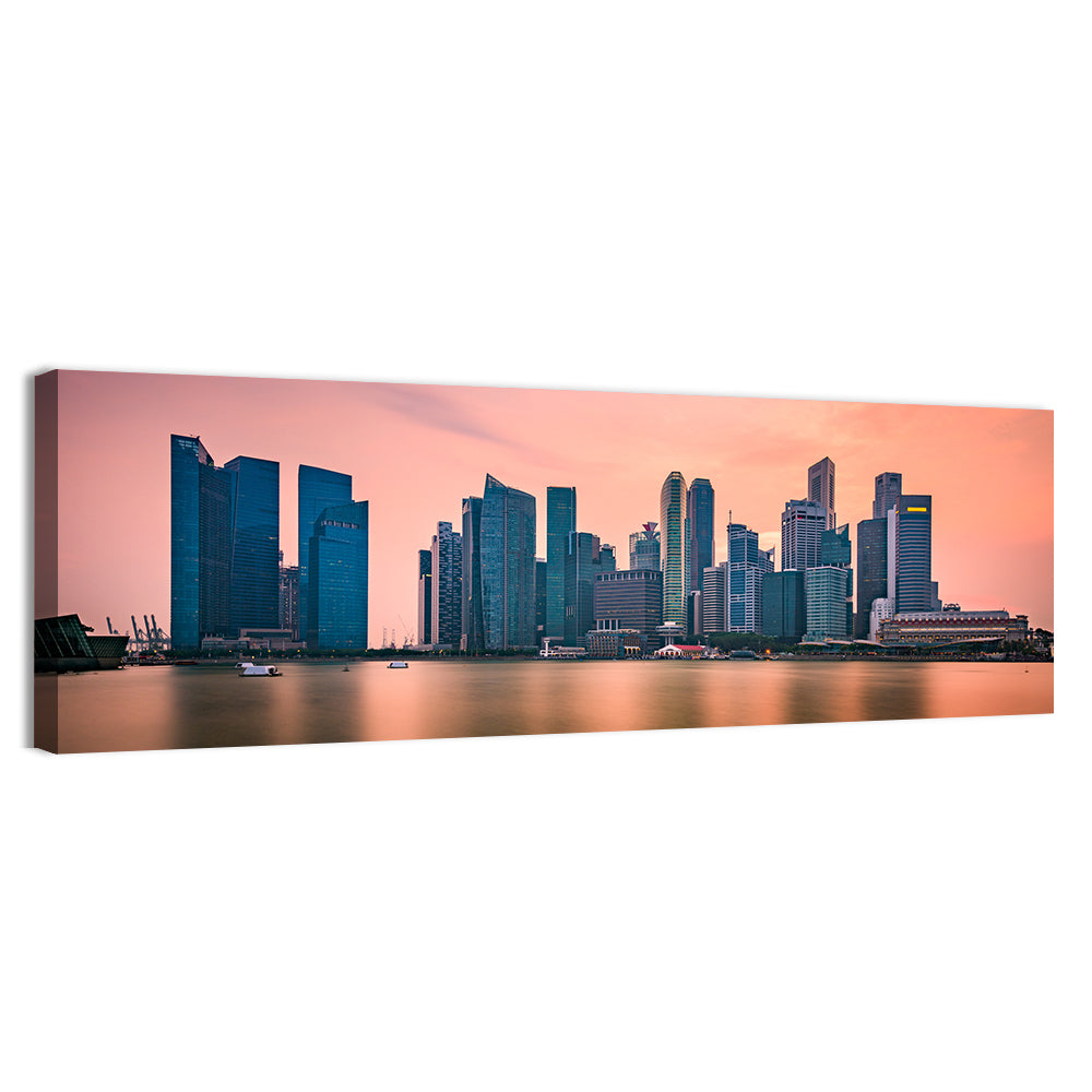 Marina Bay Singapore Skyline Wall Art