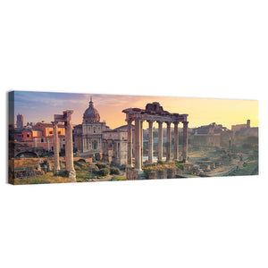 Roman Ruins In Rome Italy Wall Art