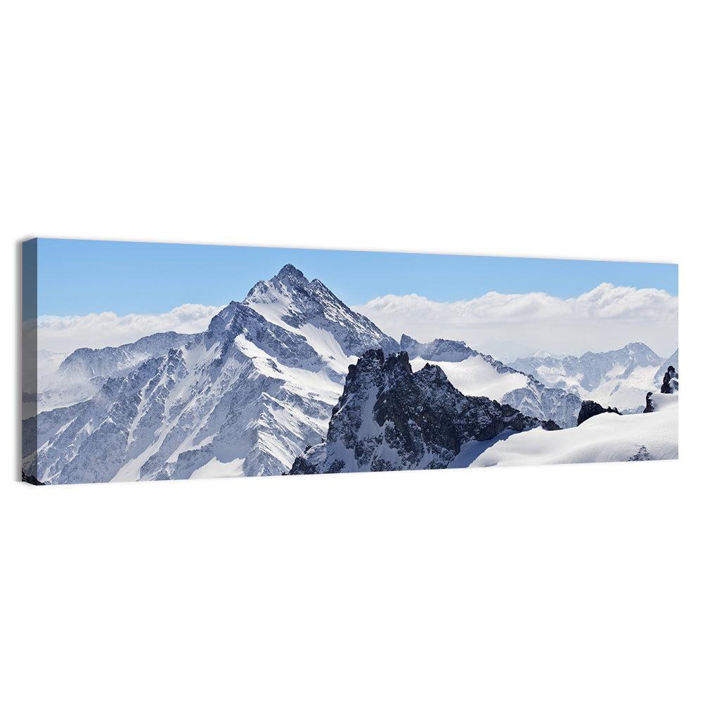 Winter Landscape In The Matterhorn Wall Art