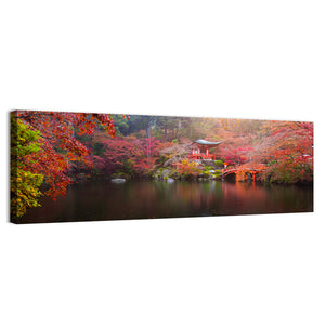 Daigo-ji Temple In Autumn Wall Art