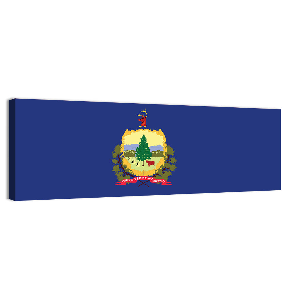 Vermont State Flag Wall Art
