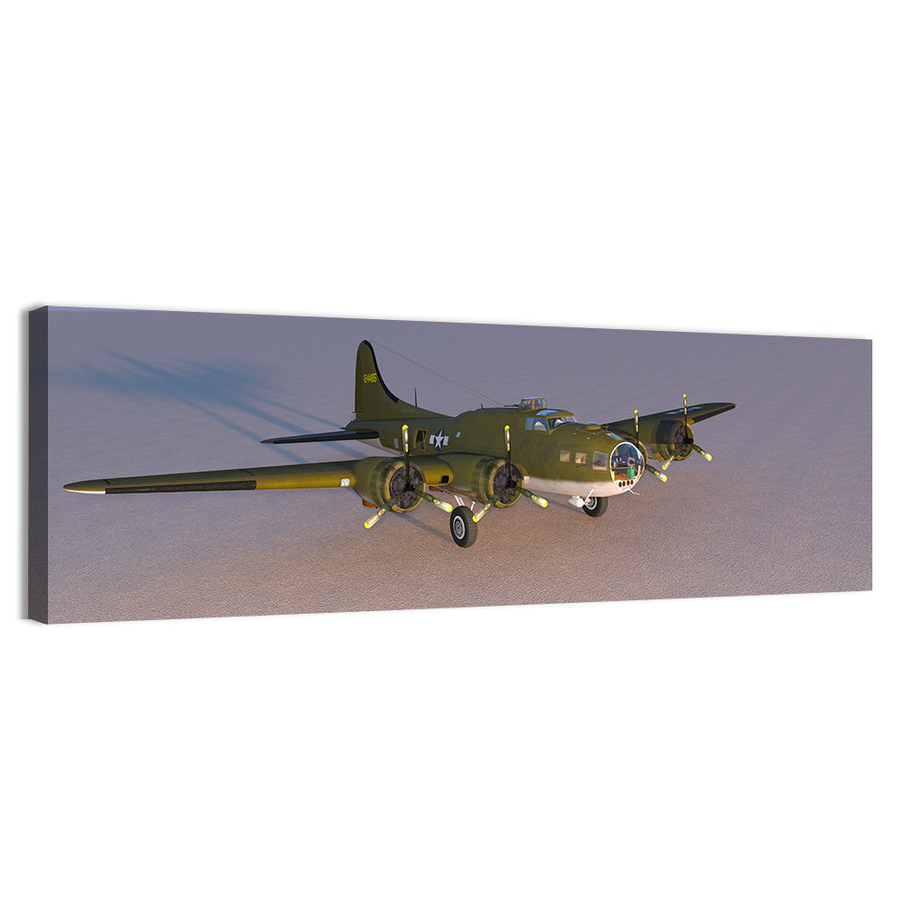 Propeller Fighter Wall Art