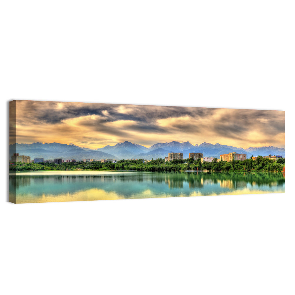 Sairan Reservoir In Almaty - Kazakhstan Wall Art