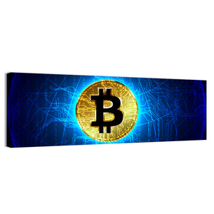 Bitcoin Digital Currency Wall Art