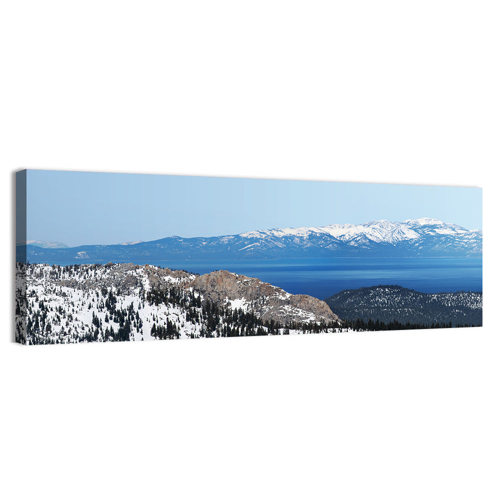 Lake Tahoe Winter Landscape Wall Art