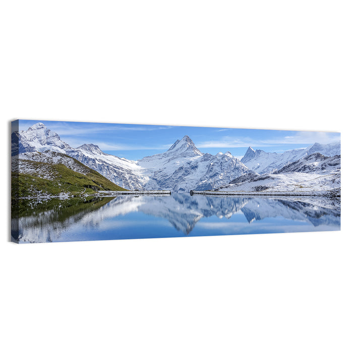 Bachalpsee Reflection, Grindelwald Switzerland Wall Art as a canvas print