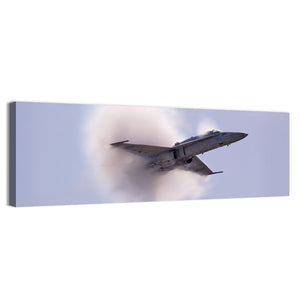 Sonic Pressure Waves From Aircraft Wall Art