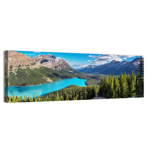 Peyto Lake In Banff Wall Art