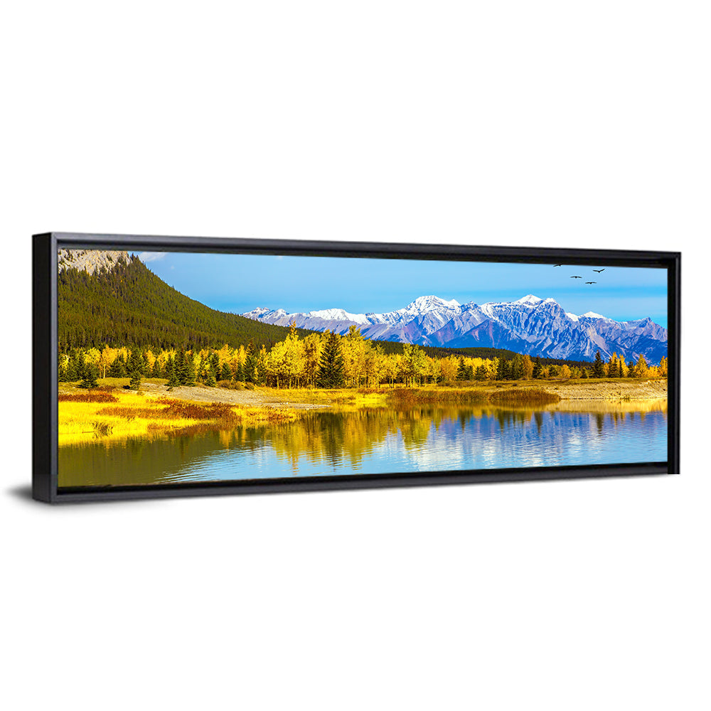 Abraham Lake Reflections Wall Art
