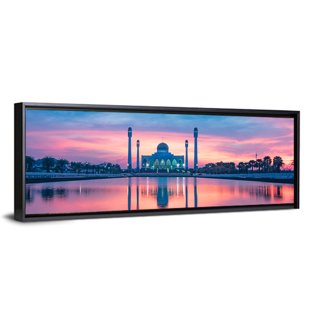 Central Mosque of Songkhla at Sunset Wall Art