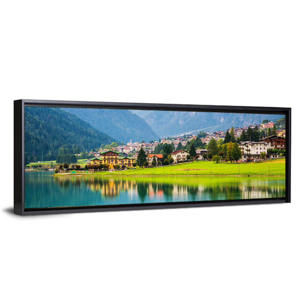 Lake Auronzo Reflection Wall Art