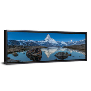 Matterhorn Sunset & Stelli Lake Wall Art