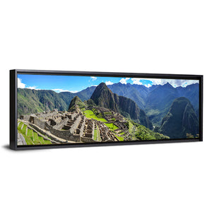 Machu Picchu In Peruvian Andes Mountains Wall Art