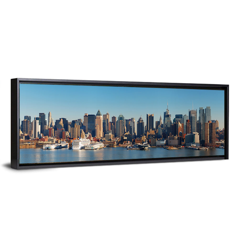 Manhattan Harbor Skyline Wall Art