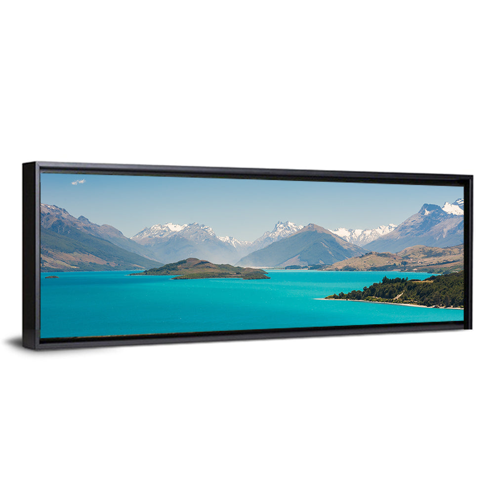 Wakatiup Lake Turquoise Waters New Zealand Wall Art