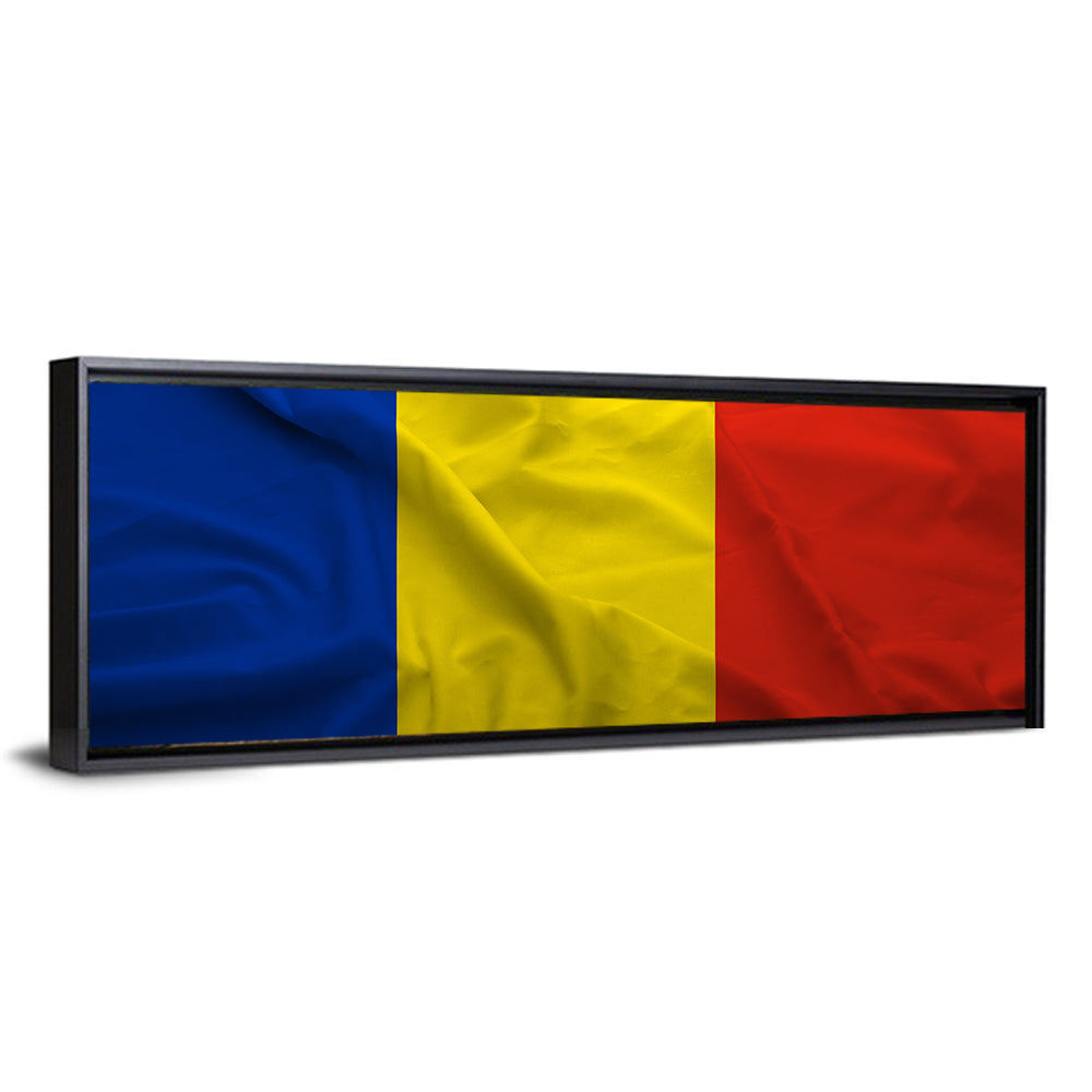 Flag Of Romania Wall Art