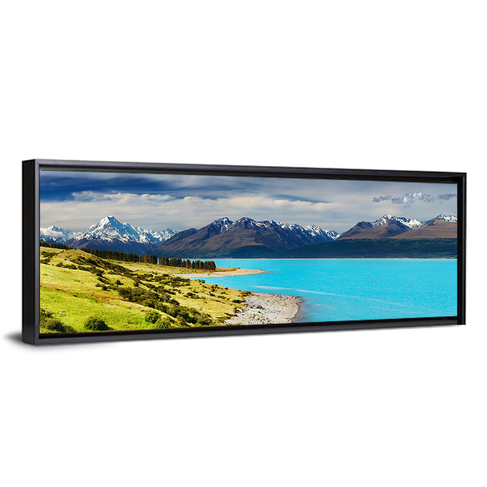 Mount Cook Over Lake Pukaki Wall Art