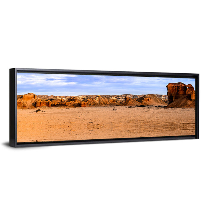Red Canyon, Namibia Desert Wall Art as a framed canvas
