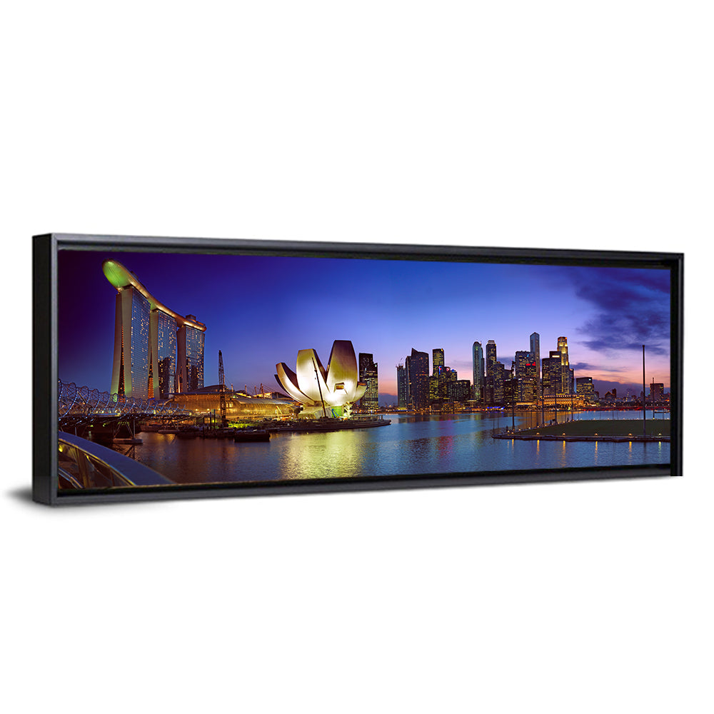 Marina Bay Sands at Twilight Wall Art