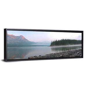 Mountain Lake Panorama Wall Art