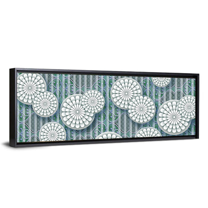 Wallpaper With Flowers Wall Art