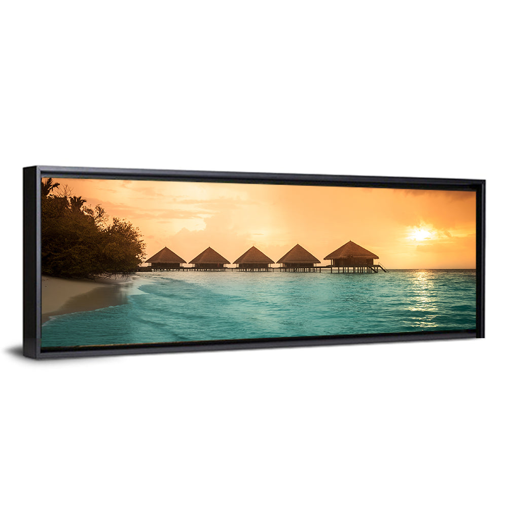 Bora Bora Overwater Bungalows Wall Art