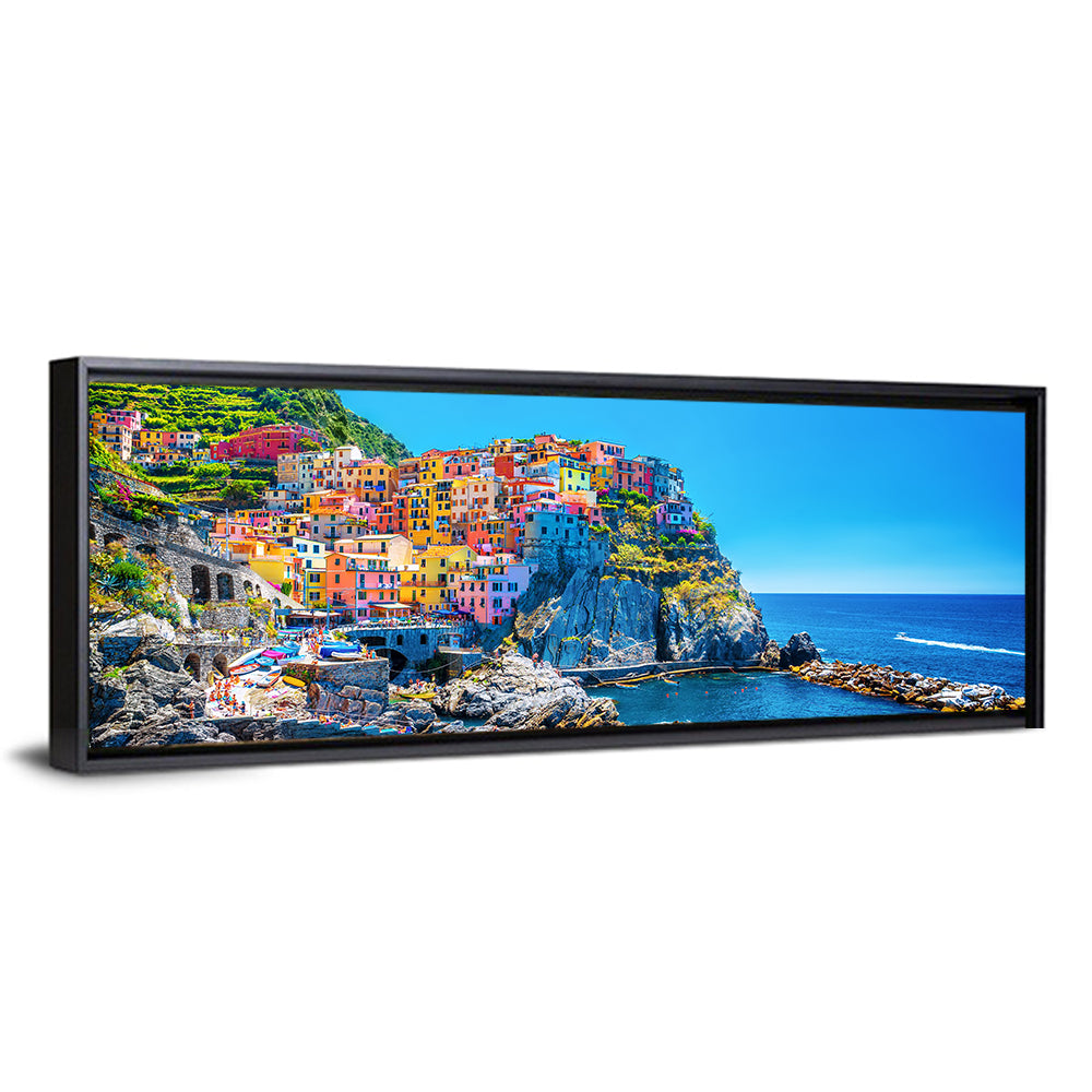 Manarola Cliffside Village Wall Art