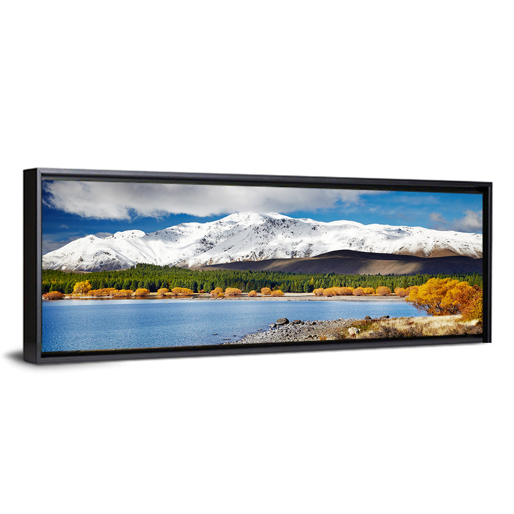 Lake Tekapo Autumn View Wall Art