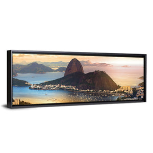 Rio De Janeiro In Twilight Wall Art