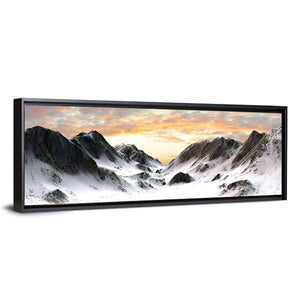 Snowy Mountains Peak Wall Art