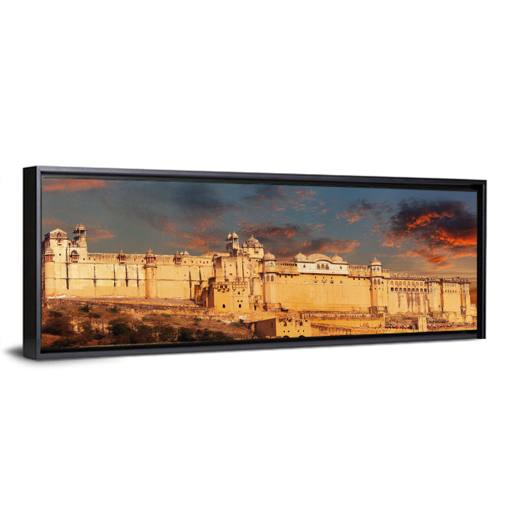 Amer Fort at Golden Dusk Wall Art