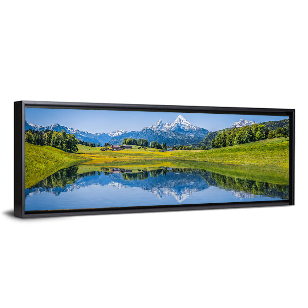 Watzmann Summer Reflection Wall Art