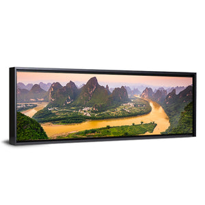 Karst Mountains Of Xingping China Wall Art