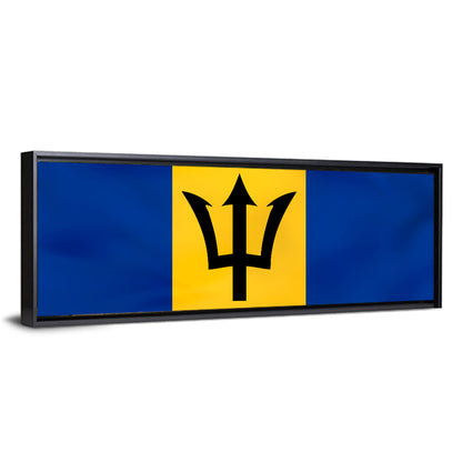 Barbados National Flag Wall Art