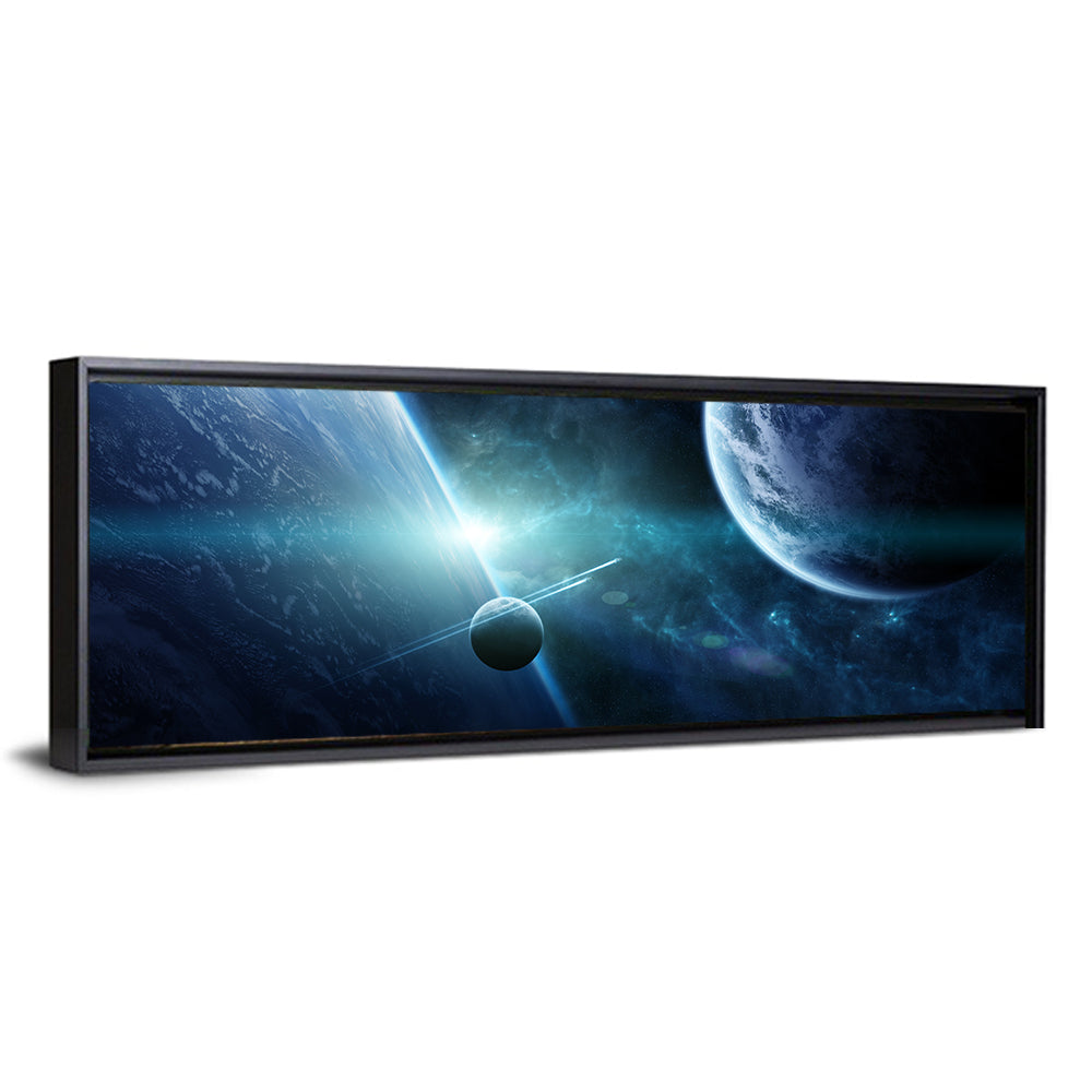Distant Planetary System Wall Art