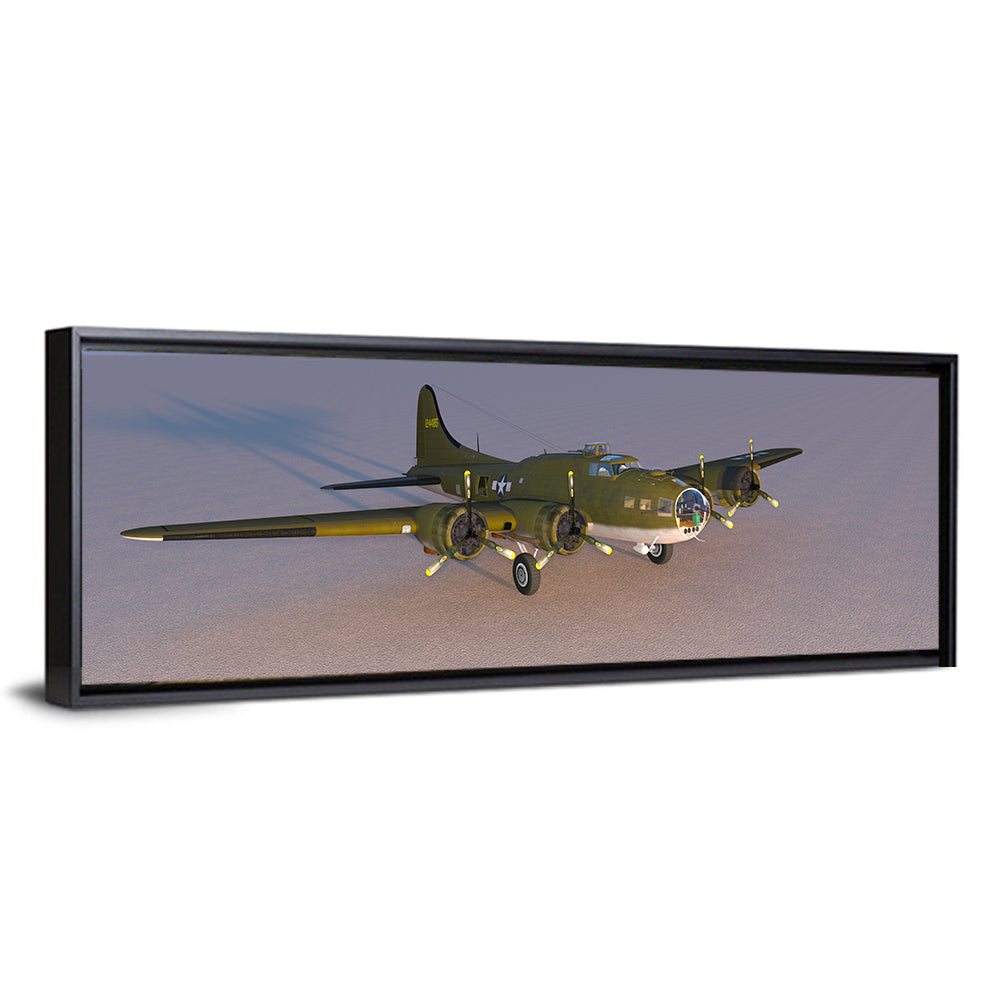 Propeller Fighter Wall Art