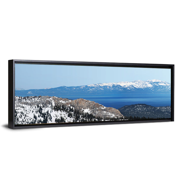 Lake Tahoe Winter Landscape Wall Art