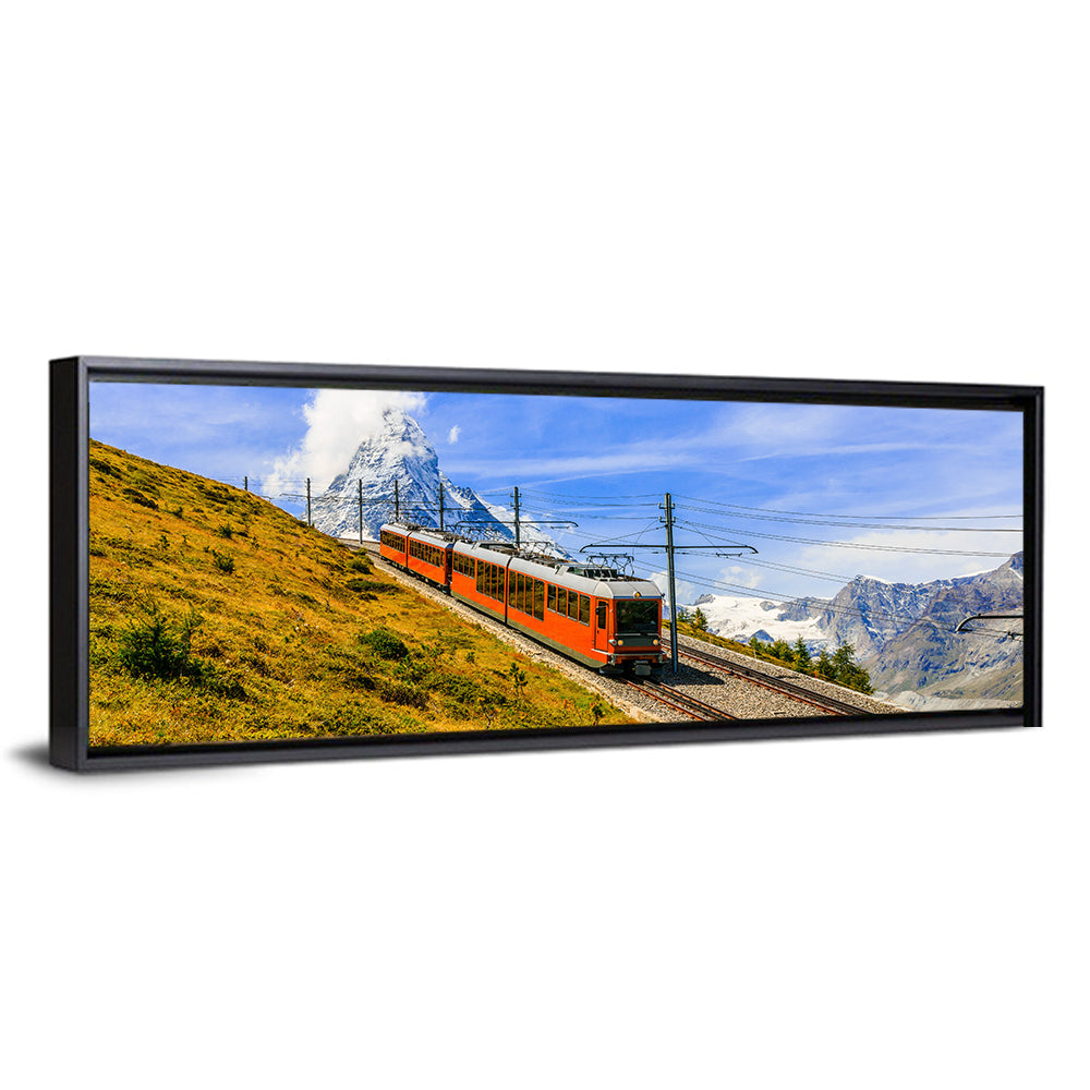 Gornergrat Railway at Zermatt Wall Art